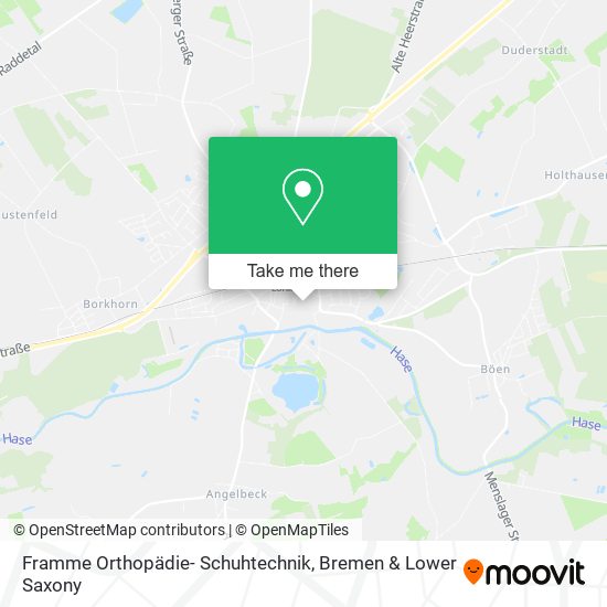 Framme Orthopädie- Schuhtechnik map