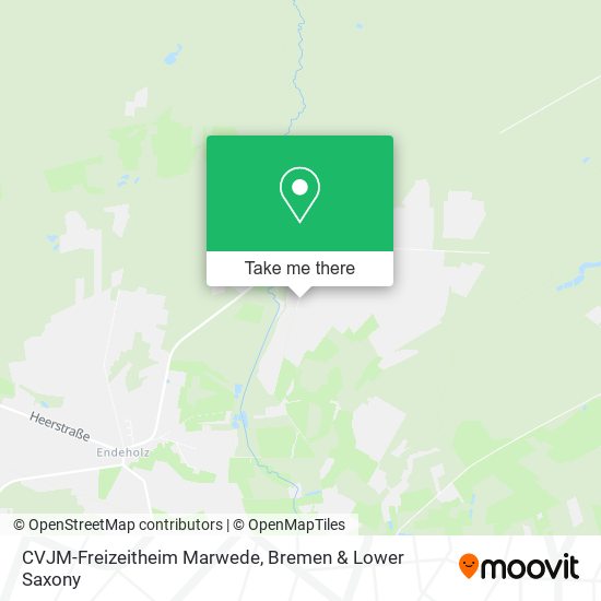 CVJM-Freizeitheim Marwede map