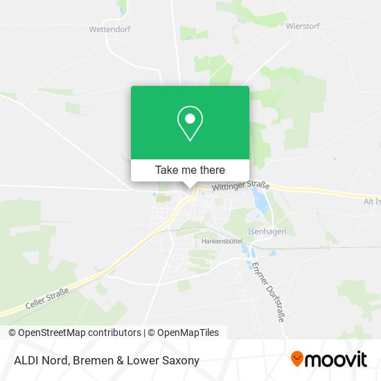 ALDI Nord map