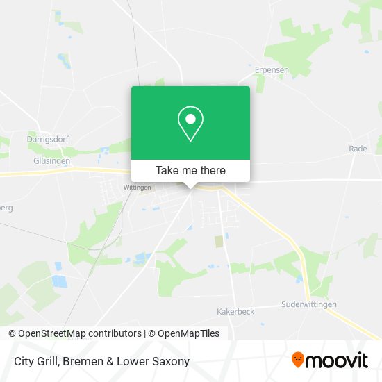 City Grill map