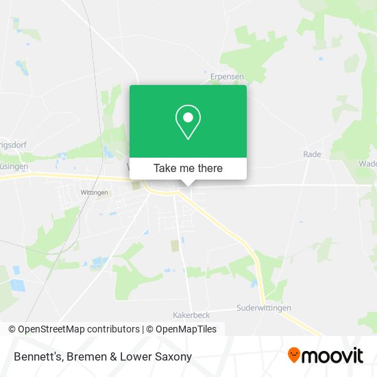 Bennett's map