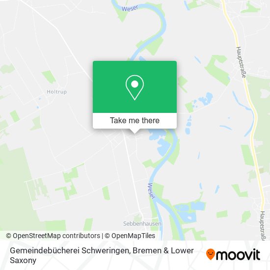Gemeindebücherei Schweringen map