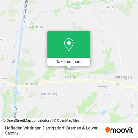 Hofladen Wittingen-Darrigsdorf map