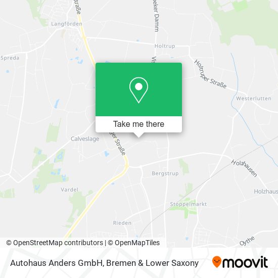 Autohaus Anders GmbH map