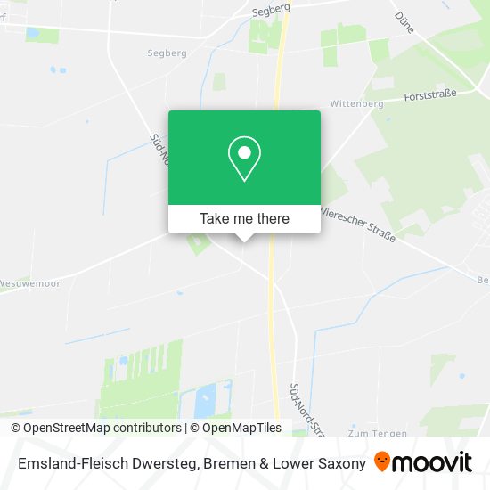 Emsland-Fleisch Dwersteg map