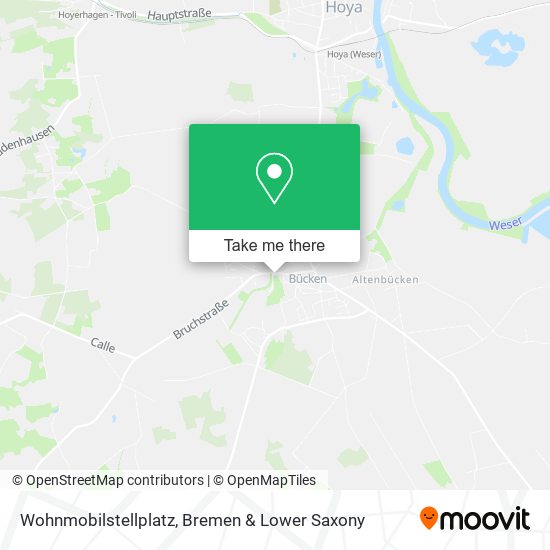 Wohnmobilstellplatz map