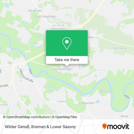 Wilder Genuß map