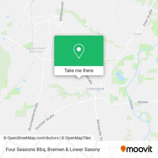 Four Seasons Bbq map