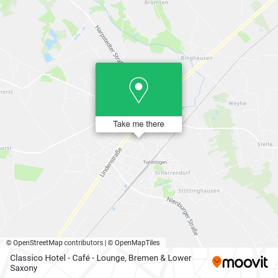 Classico Hotel - Café - Lounge map