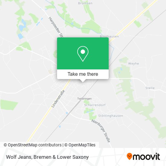 Wolf Jeans map