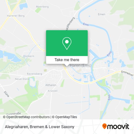 Alegriaharen map