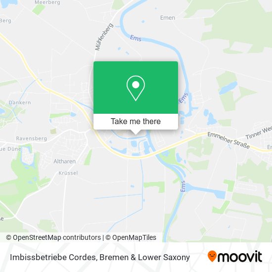 Imbissbetriebe Cordes map