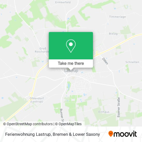 Ferienwohnung Lastrup map