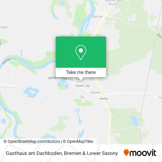 Gasthaus am Dachboden map