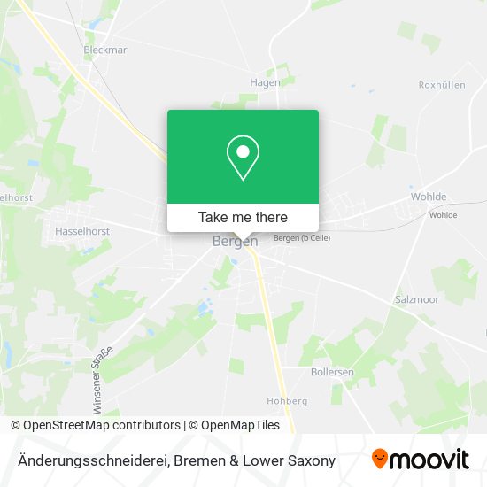 Änderungsschneiderei map