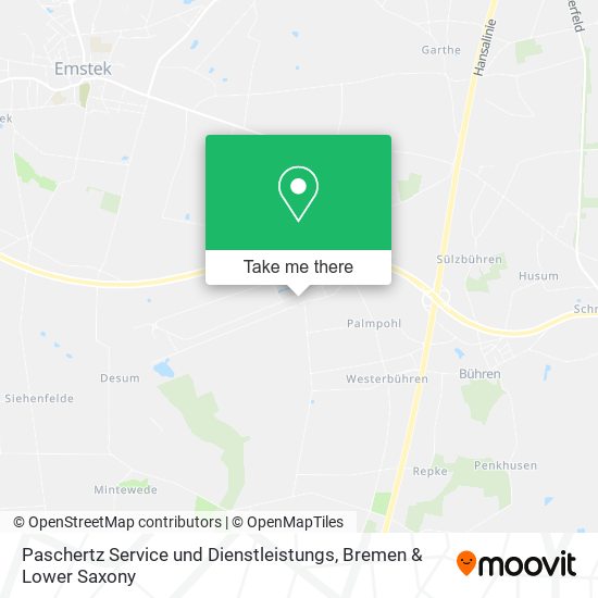 Paschertz Service und Dienstleistungs map