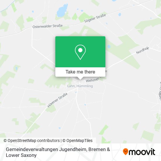 Gemeindeverwaltungen Jugendheim map