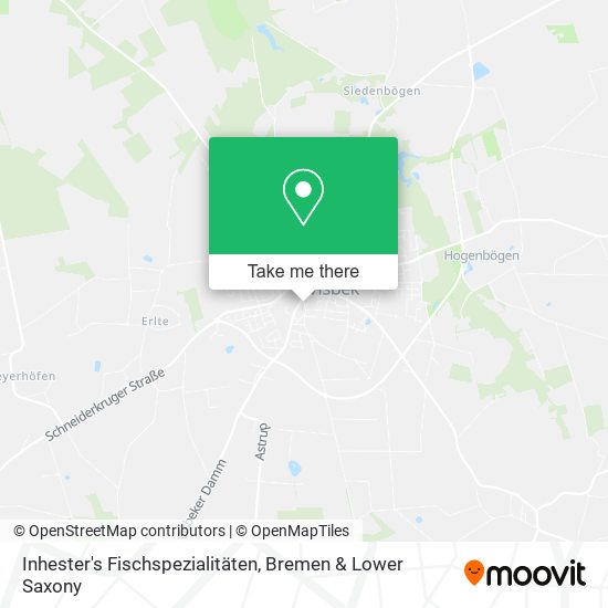 Inhester's Fischspezialitäten map