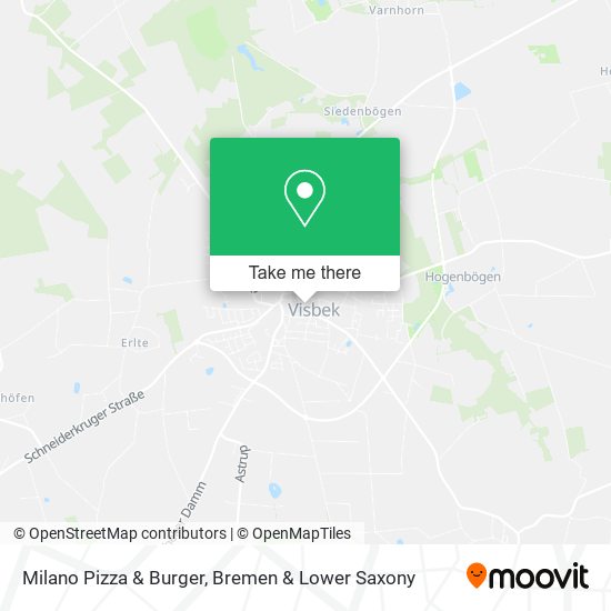 Milano Pizza & Burger map