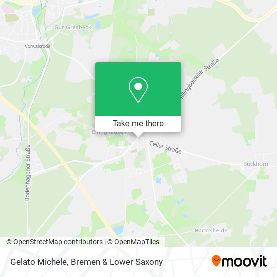 Gelato Michele map