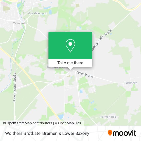 Wolthers Brotkate map
