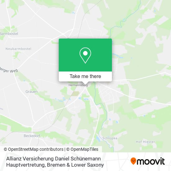 Allianz Versicherung Daniel Schünemann Hauptvertretung map