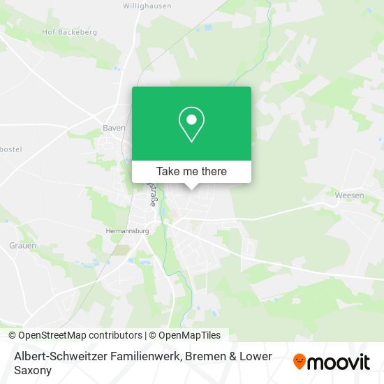 Albert-Schweitzer Familienwerk map