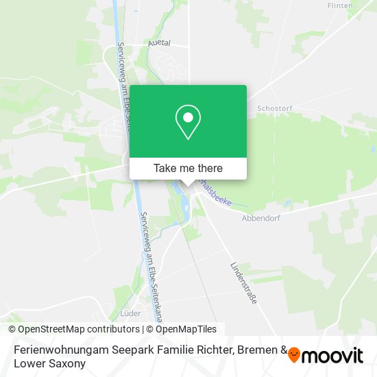 Ferienwohnungam Seepark Familie Richter map
