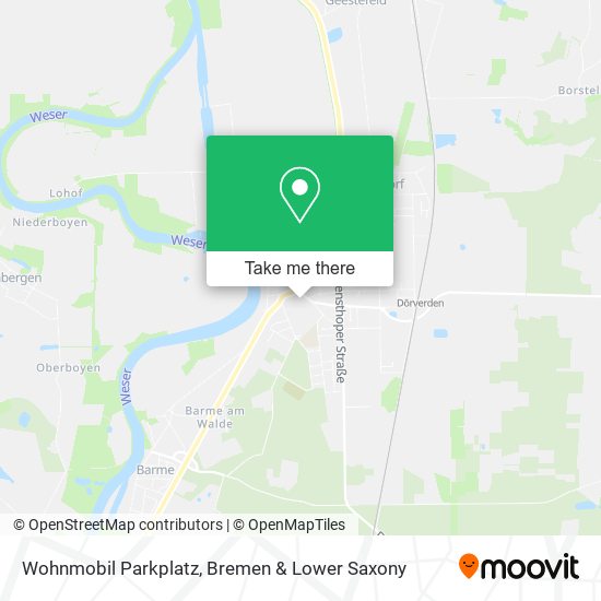 Wohnmobil Parkplatz map
