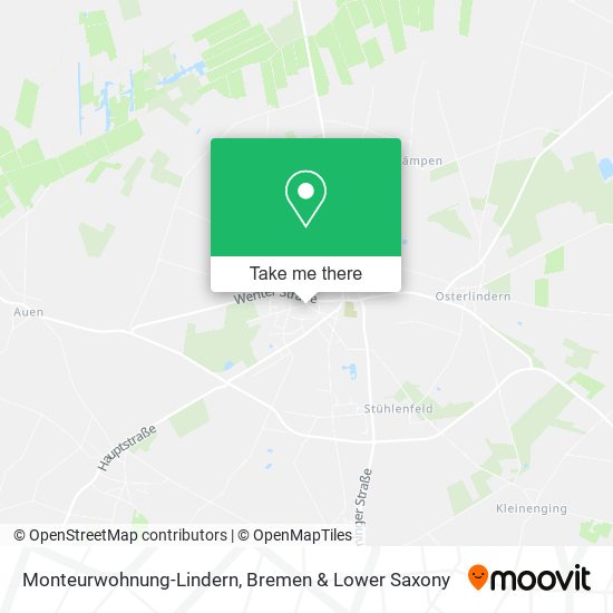 Monteurwohnung-Lindern map