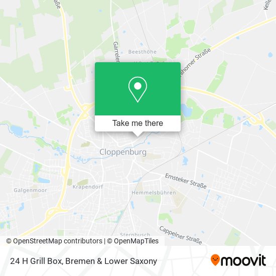 24 H Grill Box map