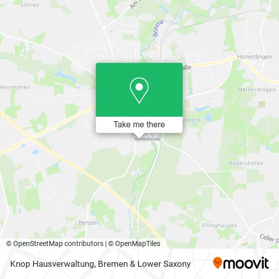 Knop Hausverwaltung map