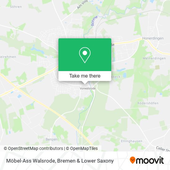 Möbel-Ass Walsrode map