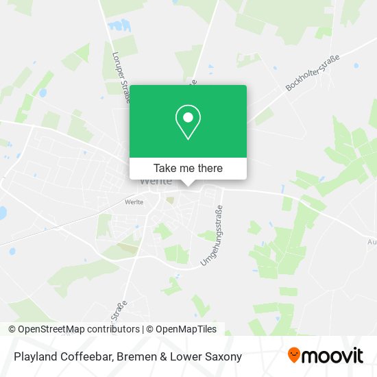 Playland Coffeebar map