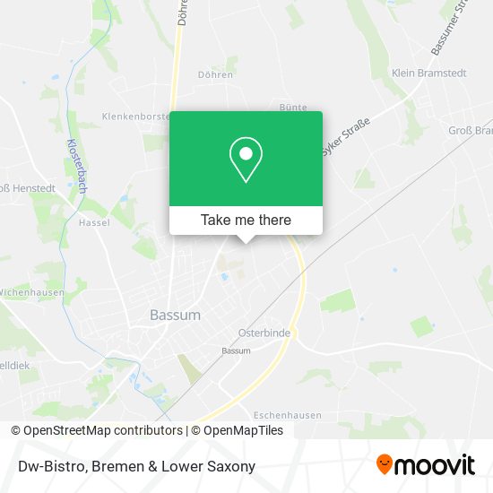 Dw-Bistro map