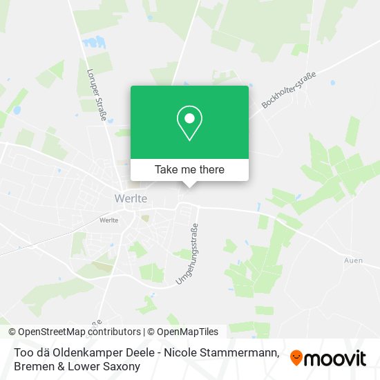 Too dä Oldenkamper Deele - Nicole Stammermann map