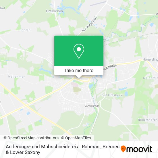 Anderungs- und Mabschneiderei a. Rahmani map