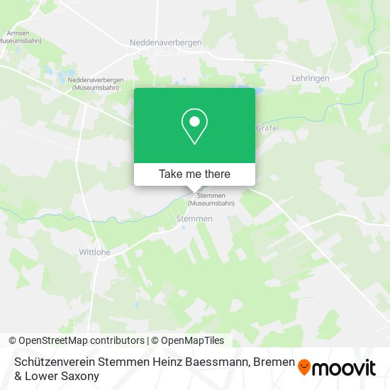 Schützenverein Stemmen Heinz Baessmann map