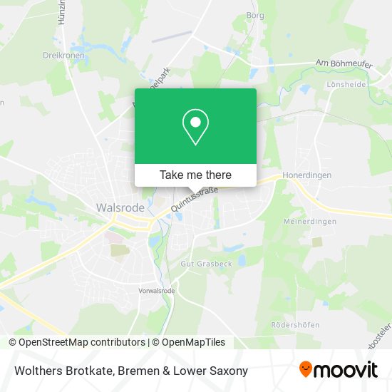 Wolthers Brotkate map
