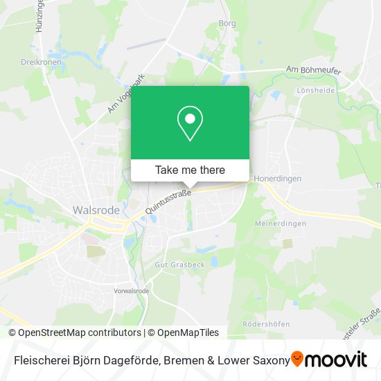 Fleischerei Björn Dageförde map