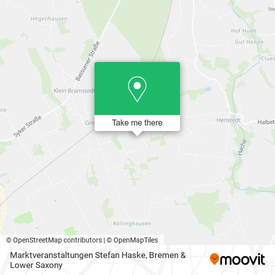 Marktveranstaltungen Stefan Haske map