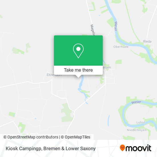 Kiosk Campingp map