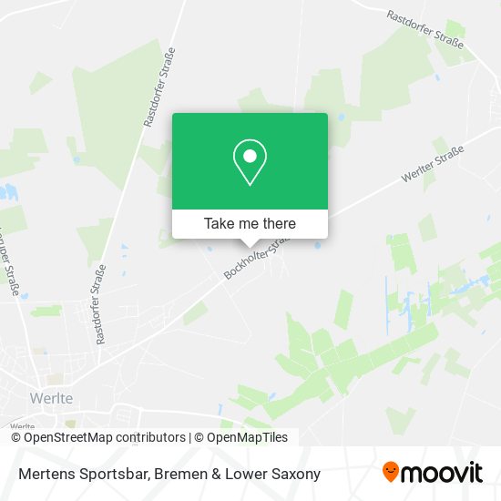 Mertens Sportsbar map