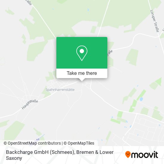 Backcharge GmbH (Schmees) map