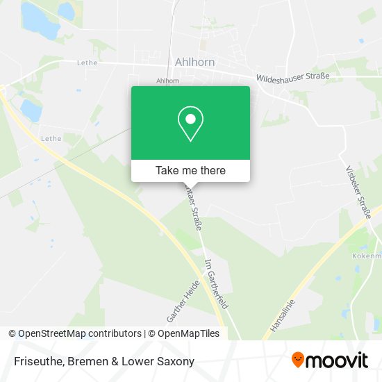Friseuthe map
