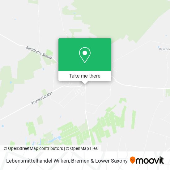 Lebensmittelhandel Wilken map