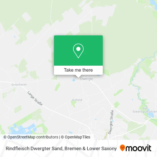 Карта Rindfleisch Dwergter Sand