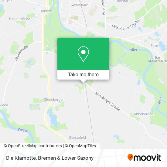 Die Klamotte map