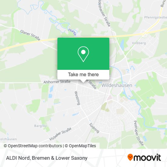 ALDI Nord map