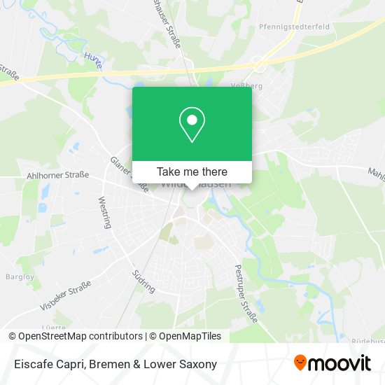 Eiscafe Capri map